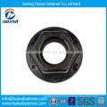 Grade 8.8 Carbon Steel Black Serrated Flange Nut Made In China